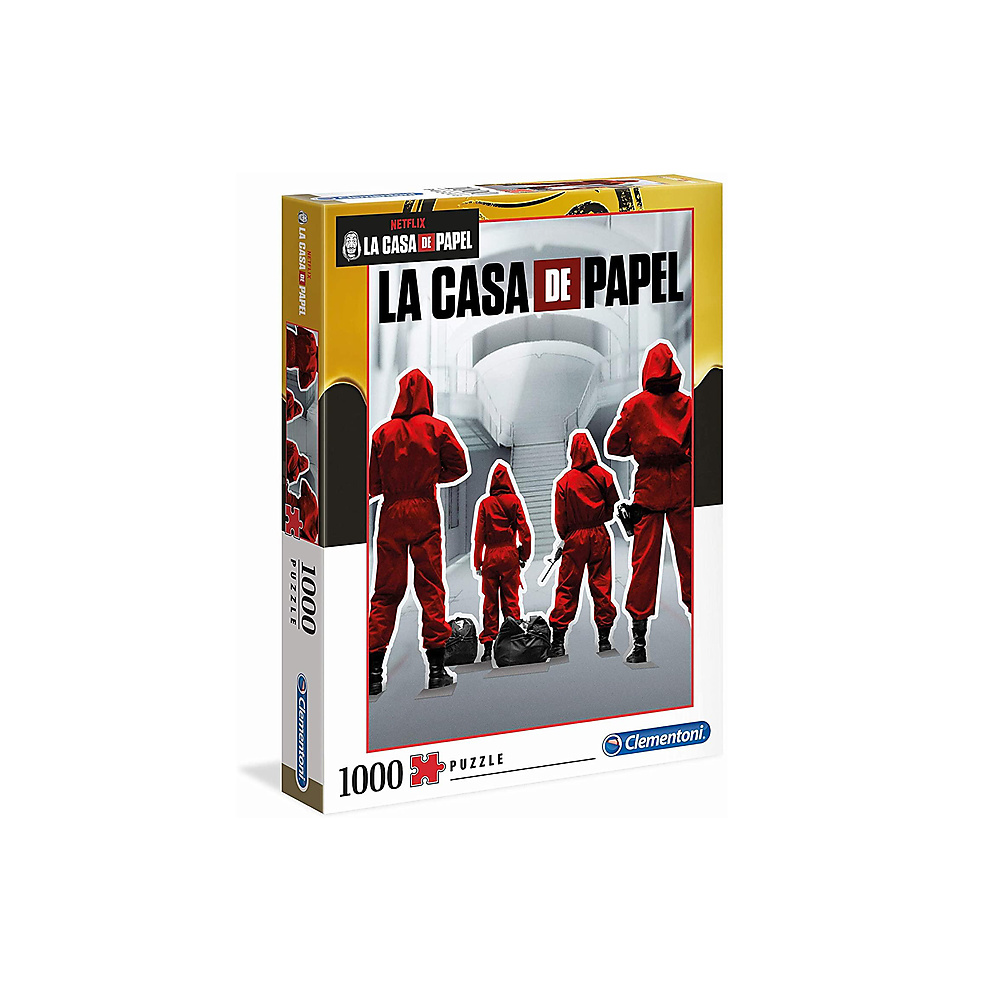 la casa de papel puzzle 1000