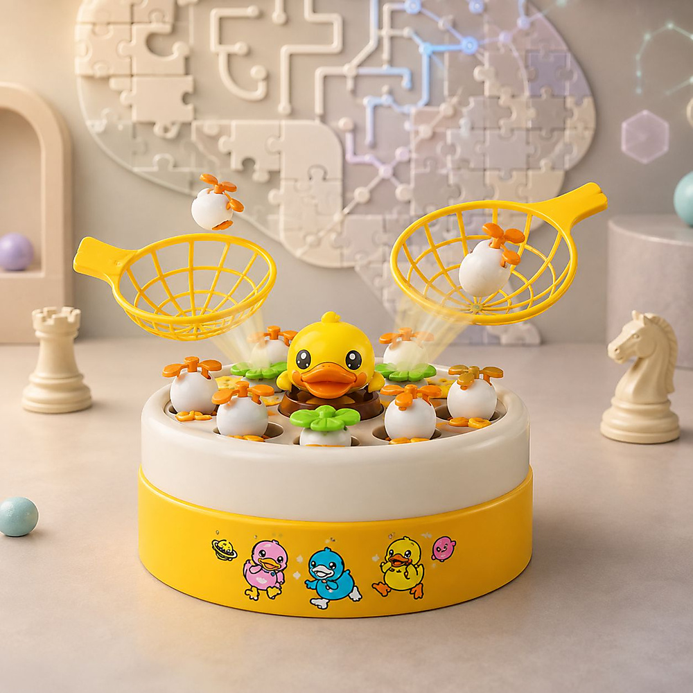 Duck Catch and Bounce Games Toys for Kids Games with  Nets for Kids 3-6,