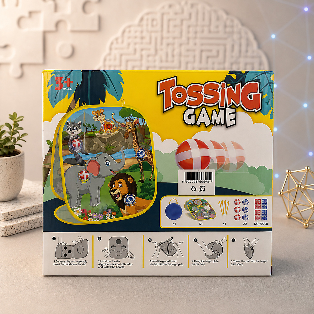 tossing game animals