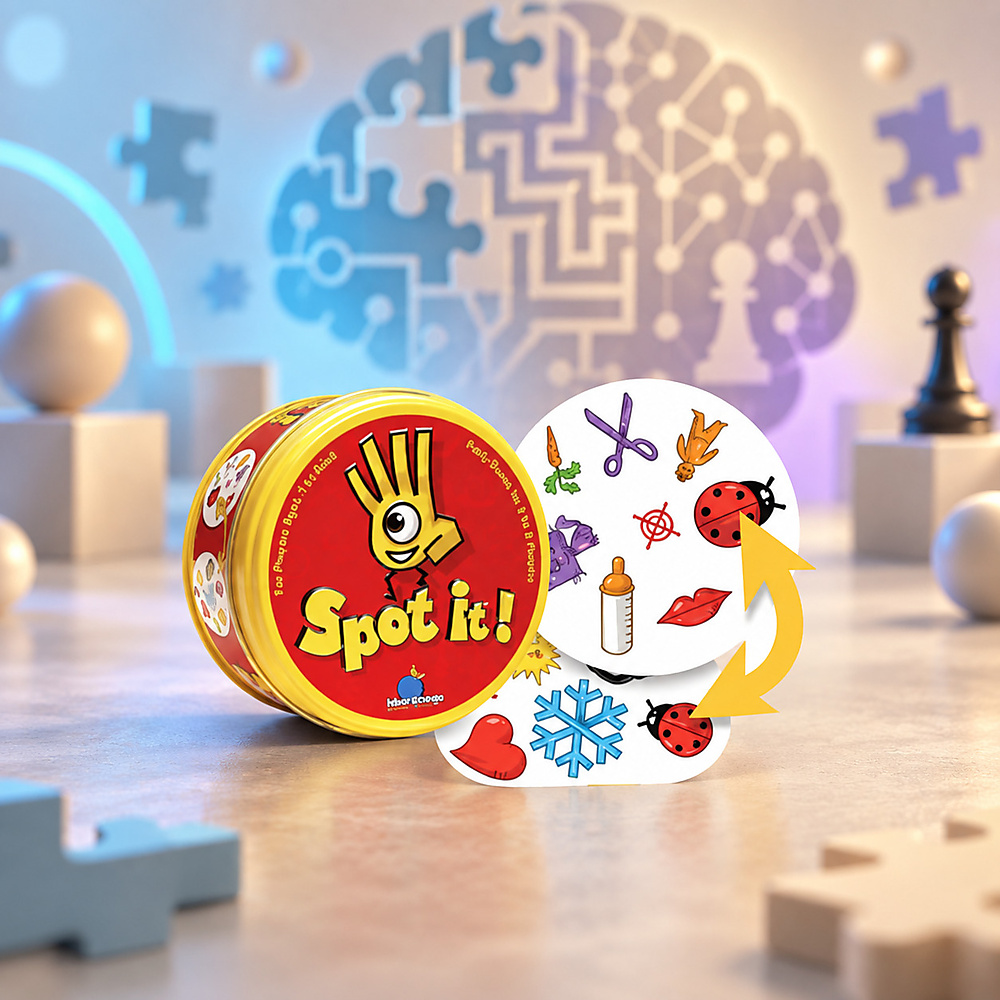 تحدي  الاكتشاف spot it
