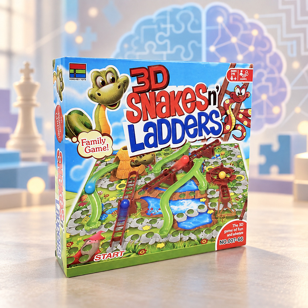 3d snakes ladders