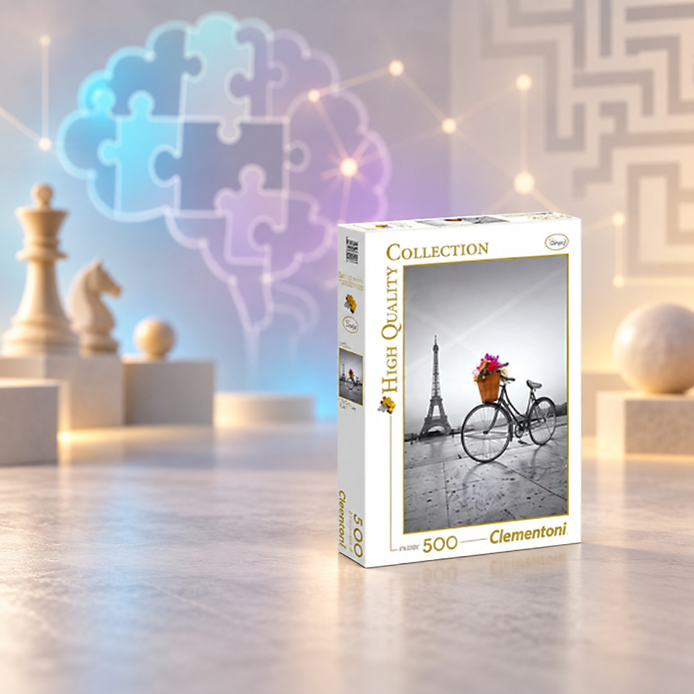 Romantic promenade in Paris (500)  - Clementoni puzzle