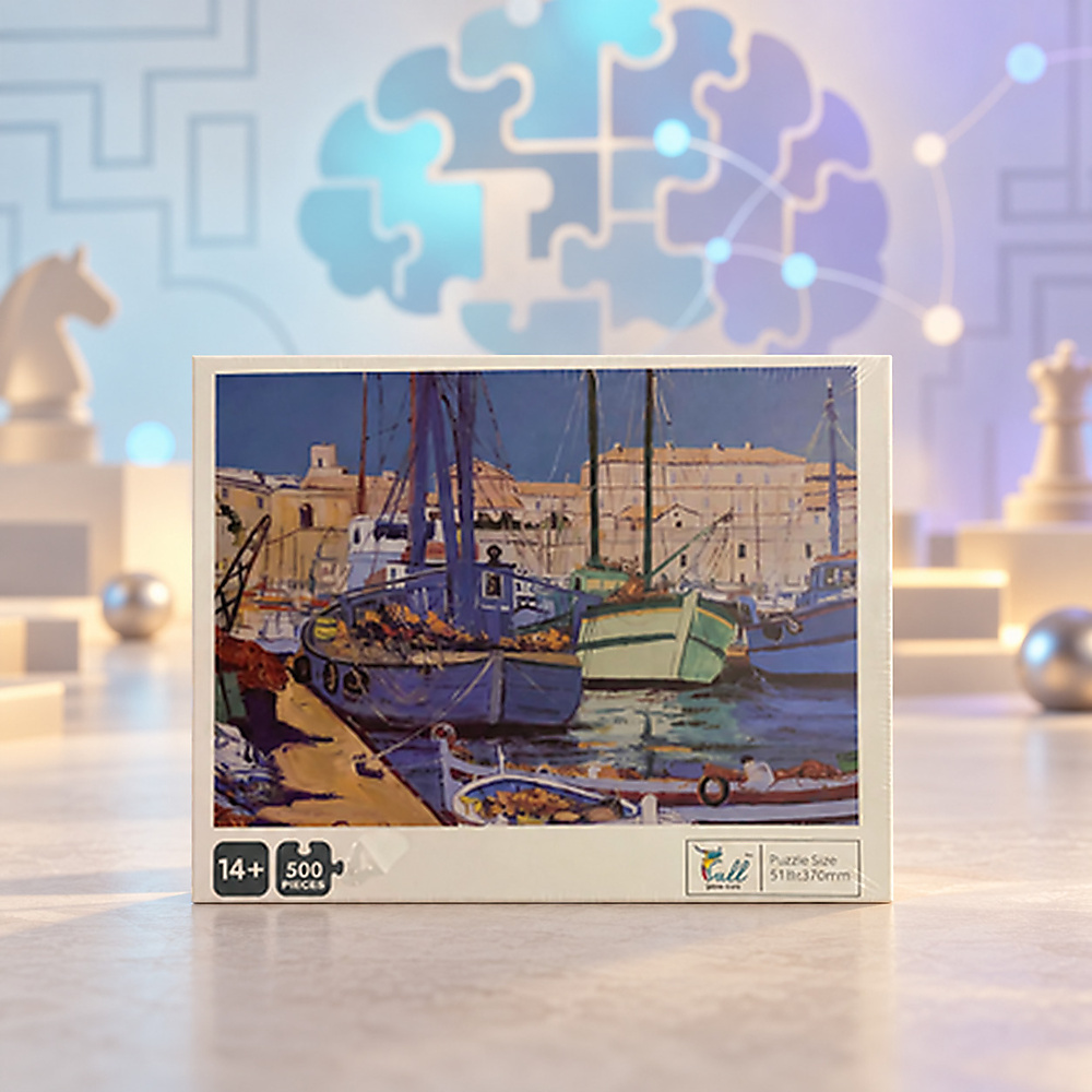 puzzle Life alfoat (500 piece)  - Qihan toys