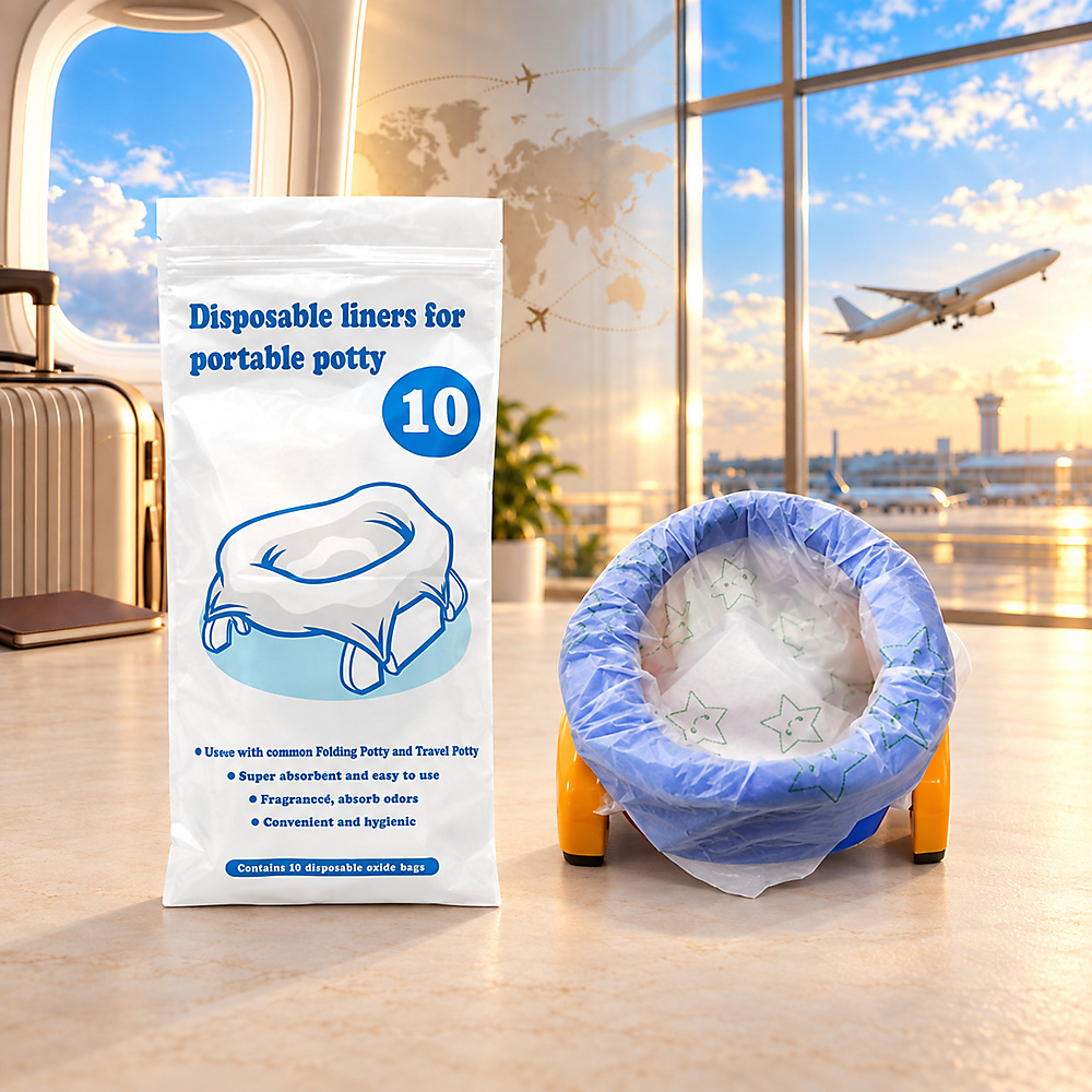 MINNE BABY Potty Win 10-Pack Disposable Potty Liners Refill Bags Universal Fit