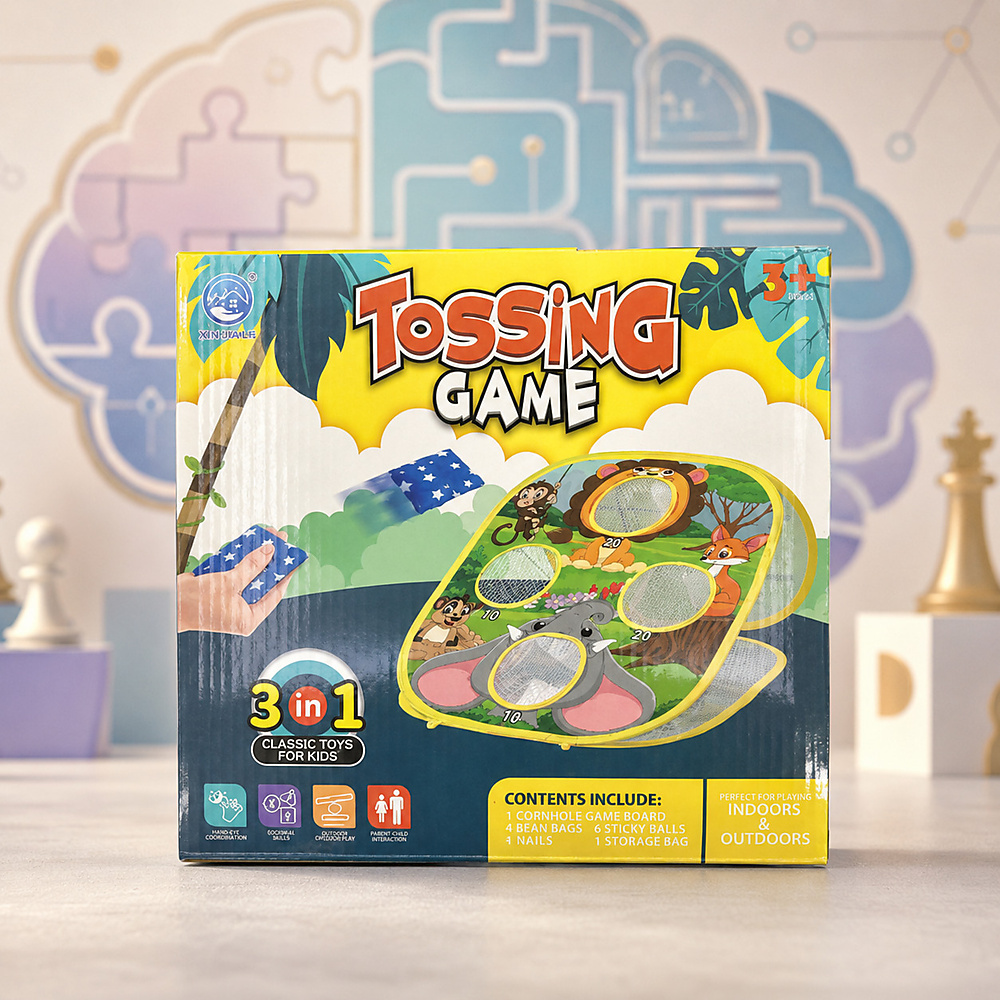 tossing game animals