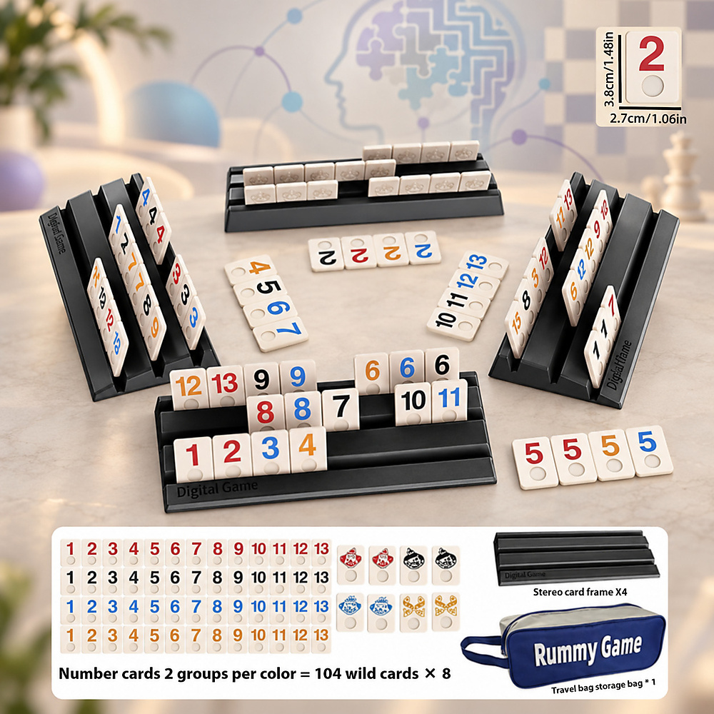 Rummikub - ok (plastic)