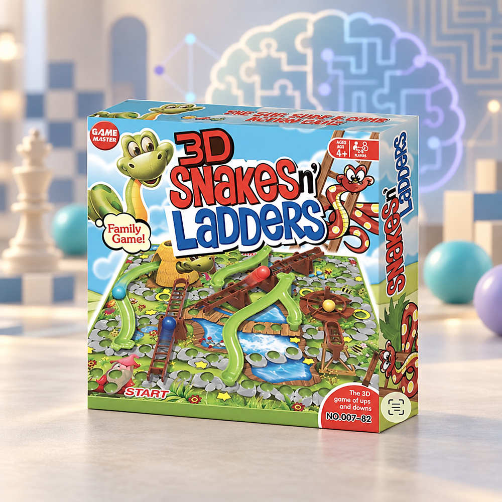 3d snakes ladders