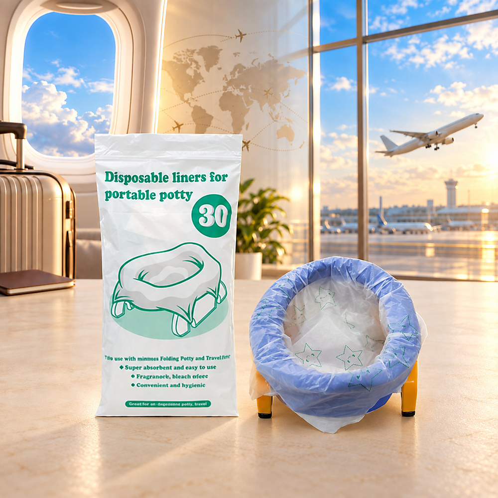 MINNE BABY Potty Win 30-Pack Disposable Potty Liners Refill Bags Universal Fit