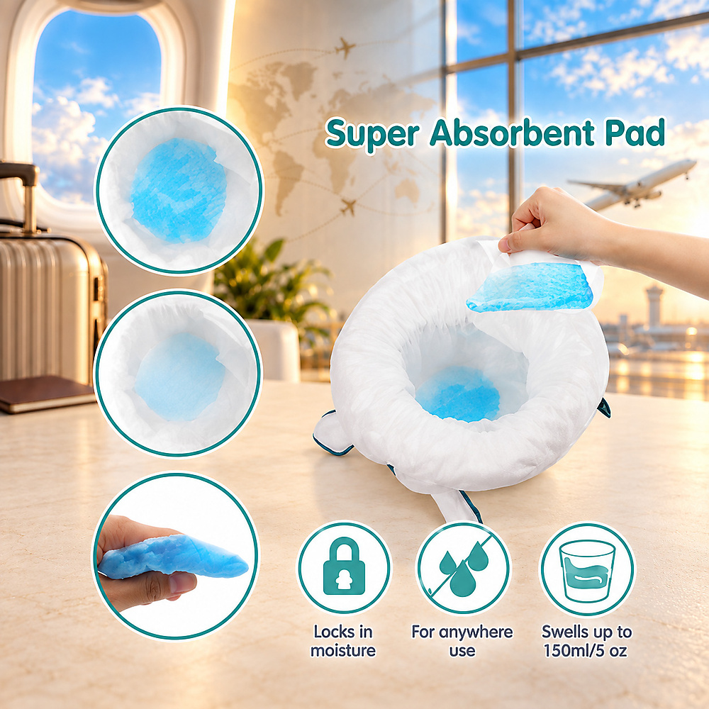 MINNE BABY Potty Win 10-Pack Disposable Potty Liners Refill Bags Universal Fit