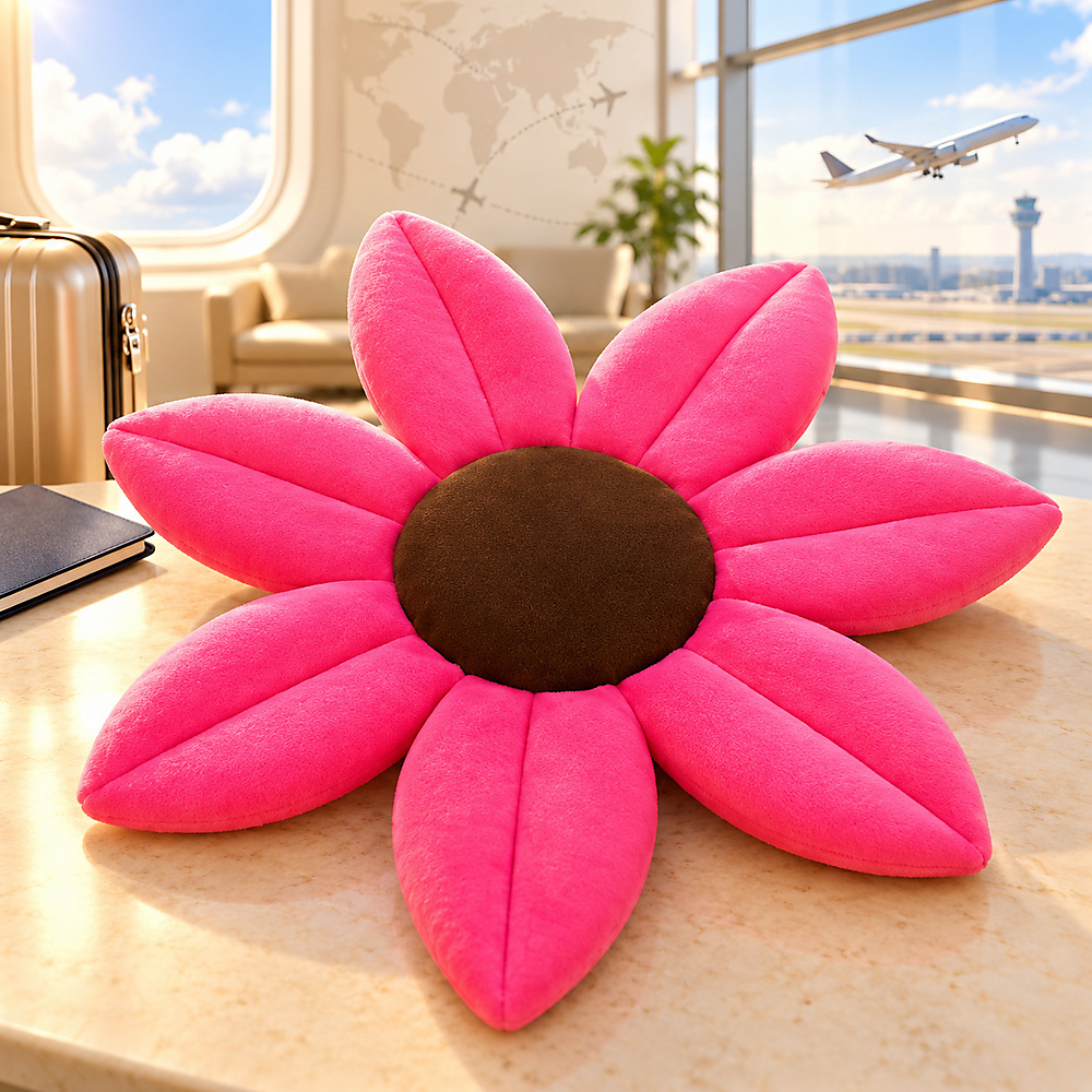 Baby Bath Flower Support, Floating Soft Infant Bath Anti-slip Pillow Lounger