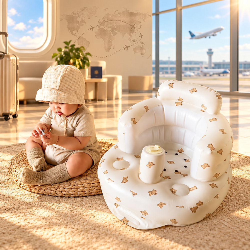 Baby Sit Up Chair, Baby Inflatable Seat for Babies.