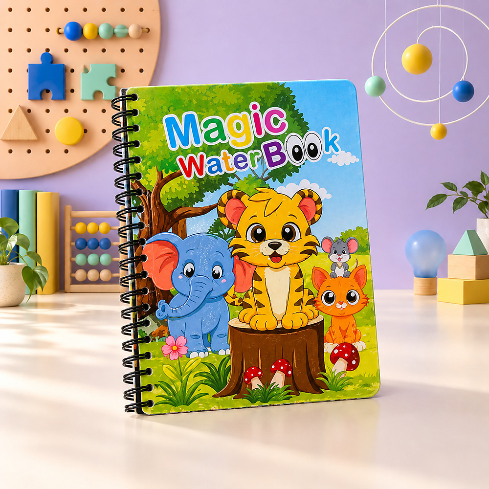 Magical Watercolor Painting Book Creative Animals