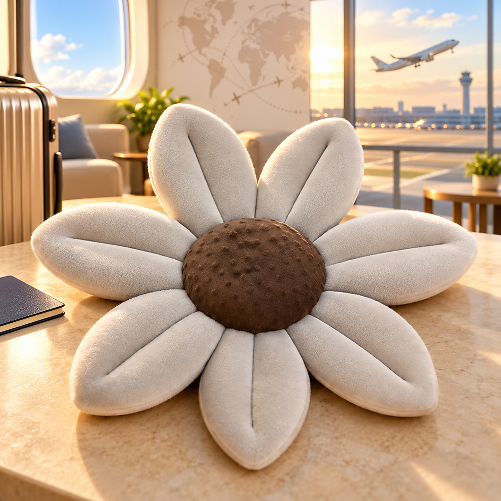 Baby Bath Flower Support, Floating Soft Infant Bath Anti-slip Pillow Lounger
