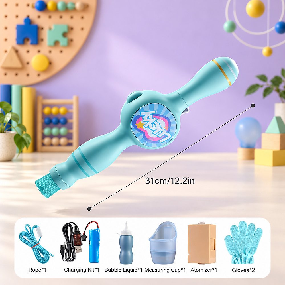 Magic Smoke Bubble Machine for Kids – Fun Outdoor Summer Toy