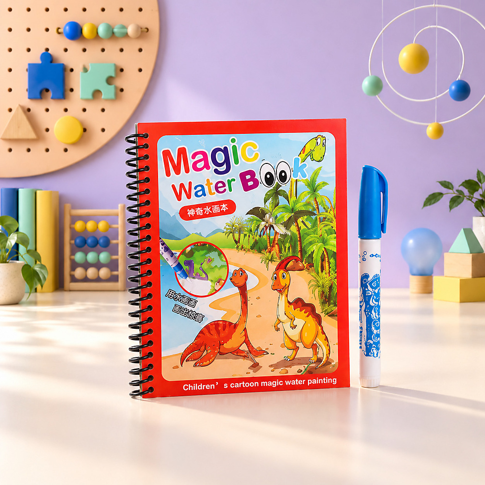 Magical Space Watercolor Painting Book