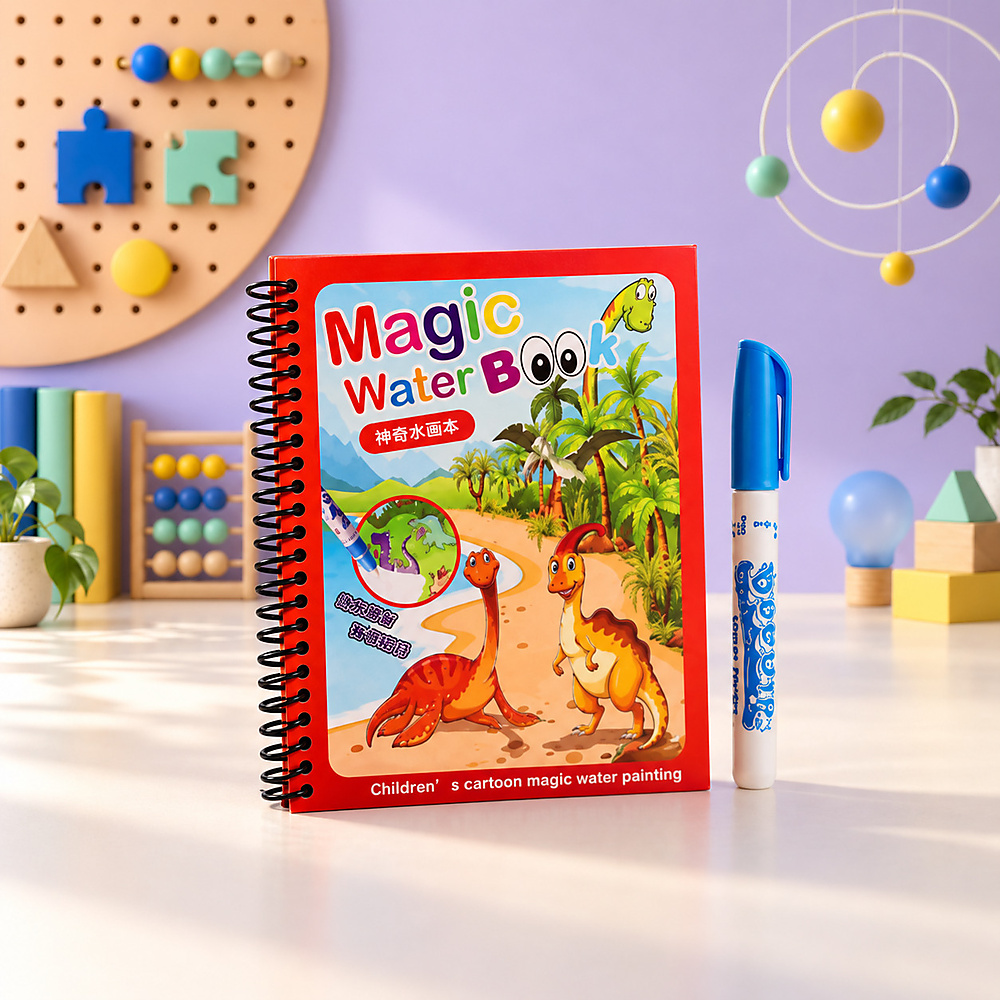 Magical Watercolor Painting Book Creative Animals