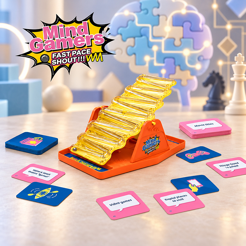 Mind Gamers,Fast-Paced Family Party Game,Board Games for Kids and Adults