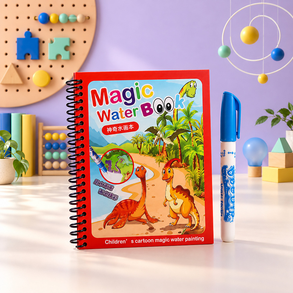 Magical Watercolor Painting Book Creative Animals
