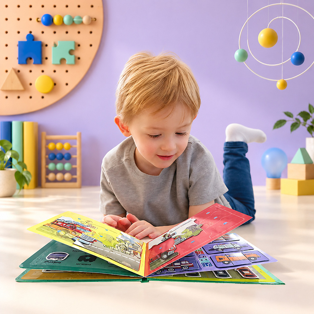 Busy Book / Quiet Book / Activity Book Montessori Early Learning Busy Book for Toddler Children Kids