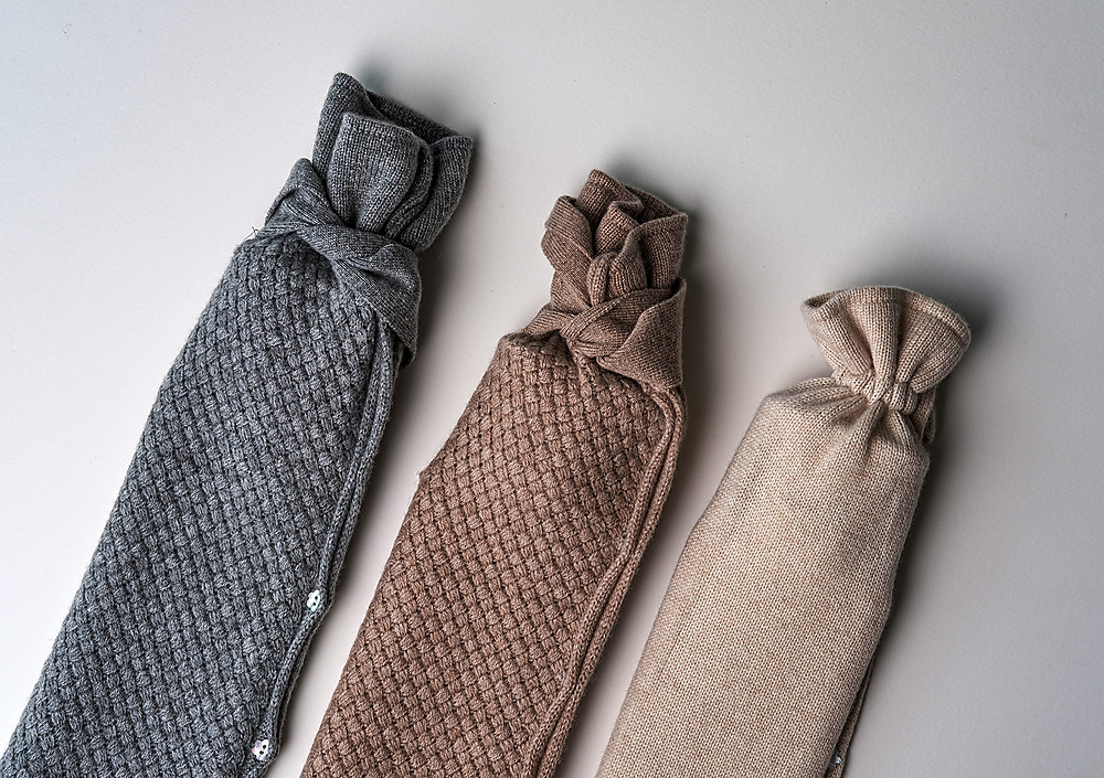 Hot water bottle (100% - cashmere)