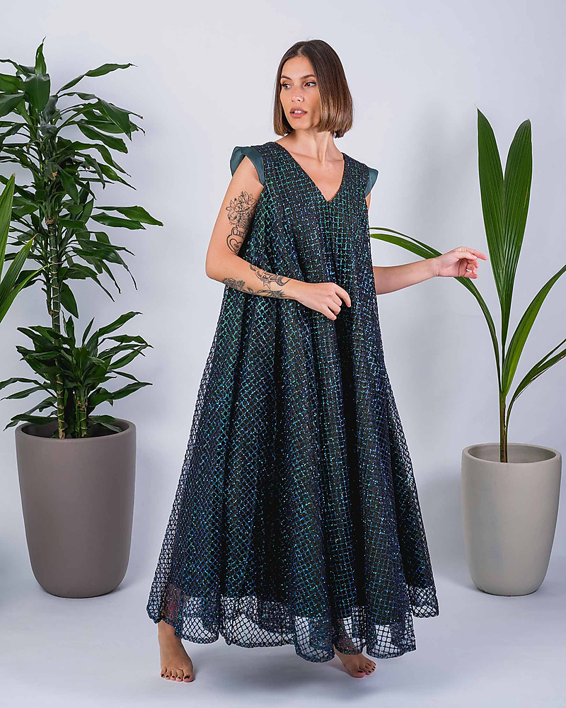 Glitter caftan
