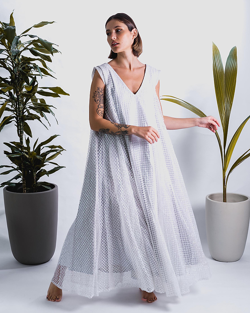 Glitter caftan