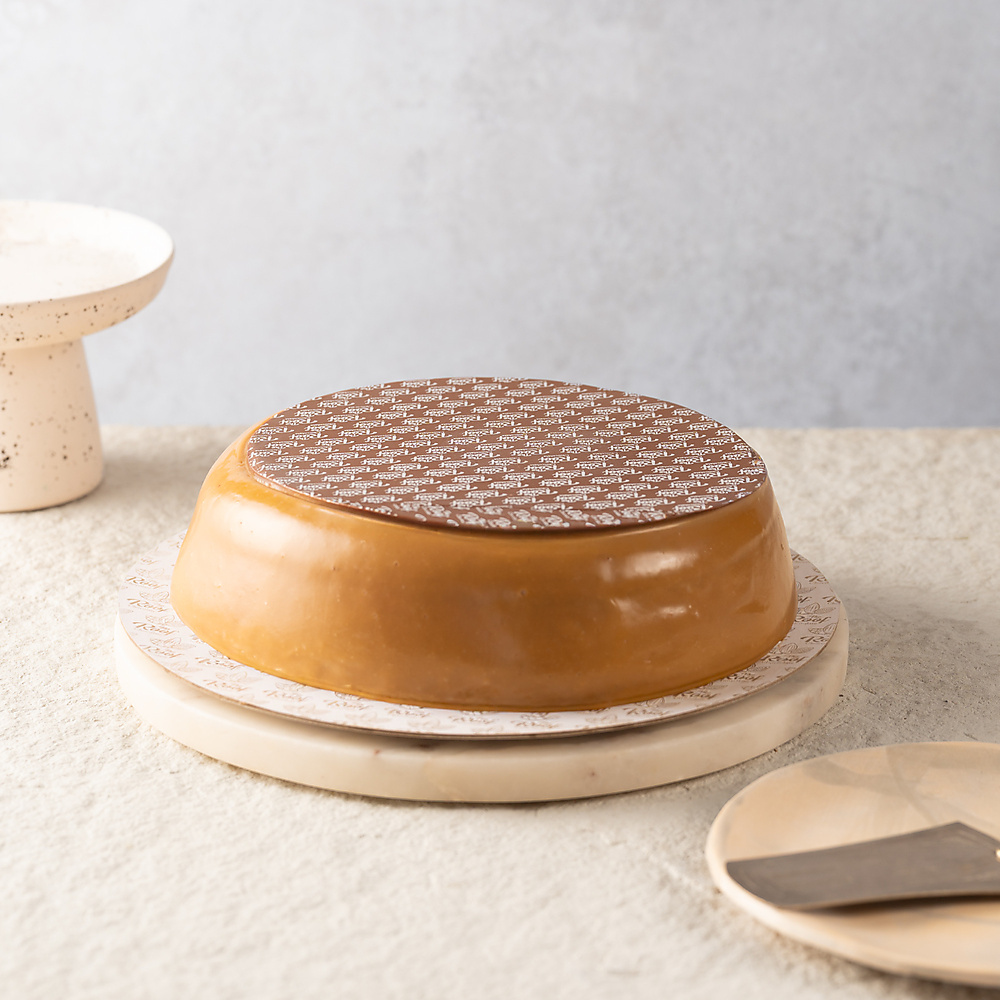 Cocoa Caramel Cake
