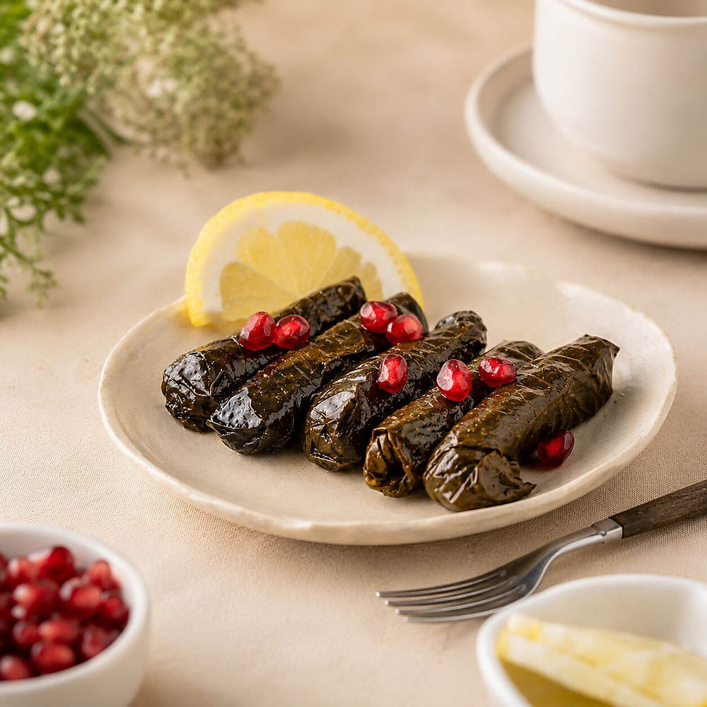 Lemon grape leaves, 25 pieces