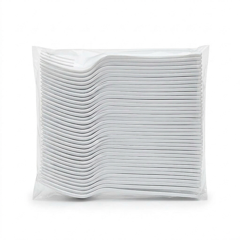 Heavy Duty Fork (Black / White) - 100 pcs