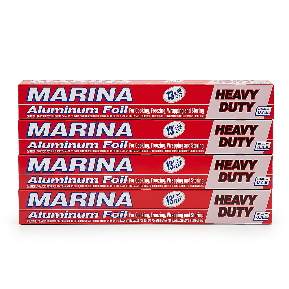 Aluminum Foil (4 pcs × 13.5 sq ft)