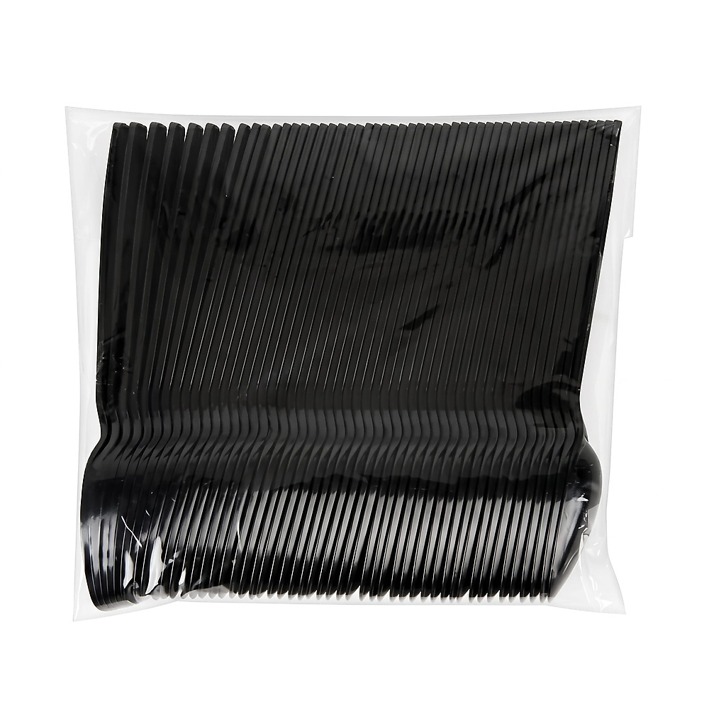 Heavy Duty Spoon (Black / White) - 100 pcs