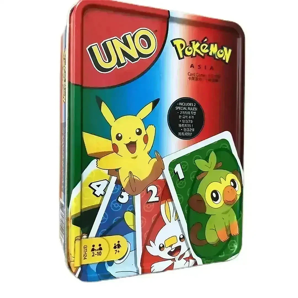 UNO POKOMON TIN BOX