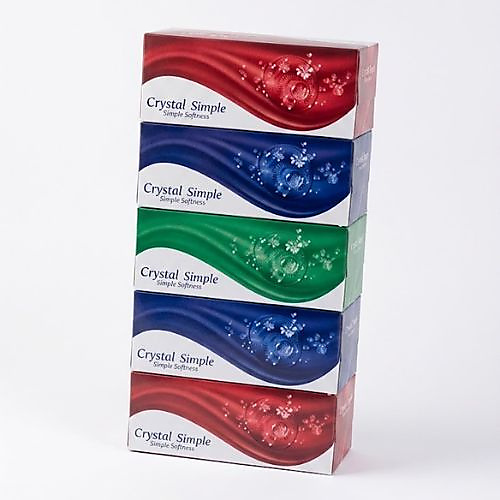 Crystal Double-Ply Reinforced Tissues – 5 Boxes