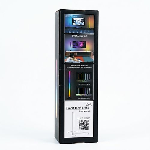 2 عمود إضاءة LED ذكي ​إضاءة RGB - تحكم بجهاز او عن طريق التطبيق