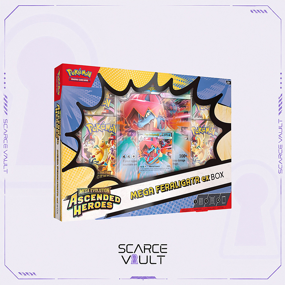 Ascended Heroes Mega Feraligatr EX