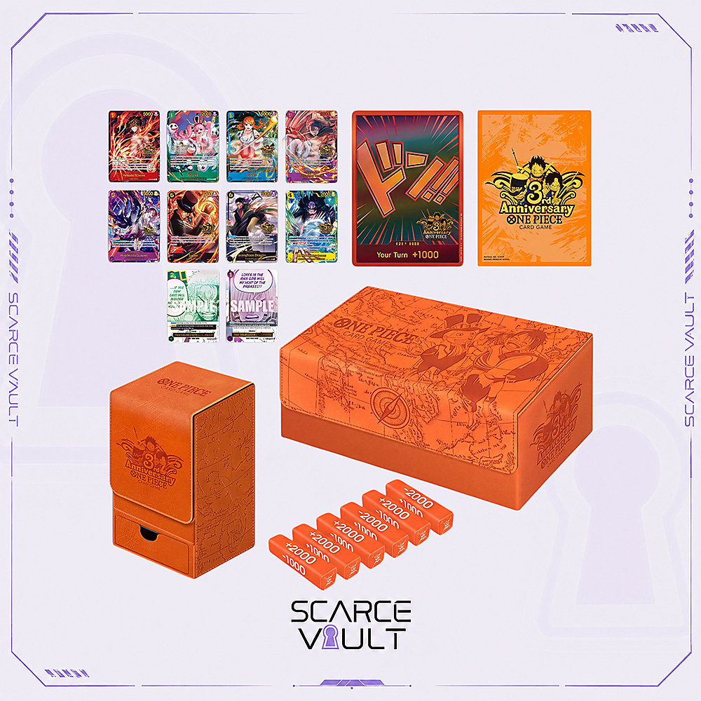One Piece Japanese 3rd Anniversary Set English Version