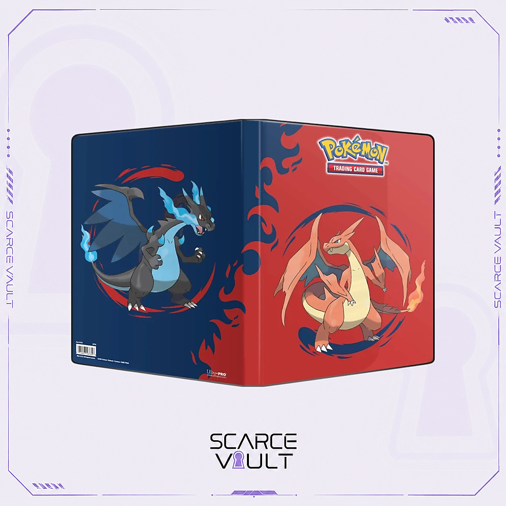 Ultra Pro - Mega Charizard X & Mega Charizard Y 9-Pocket Portfolio