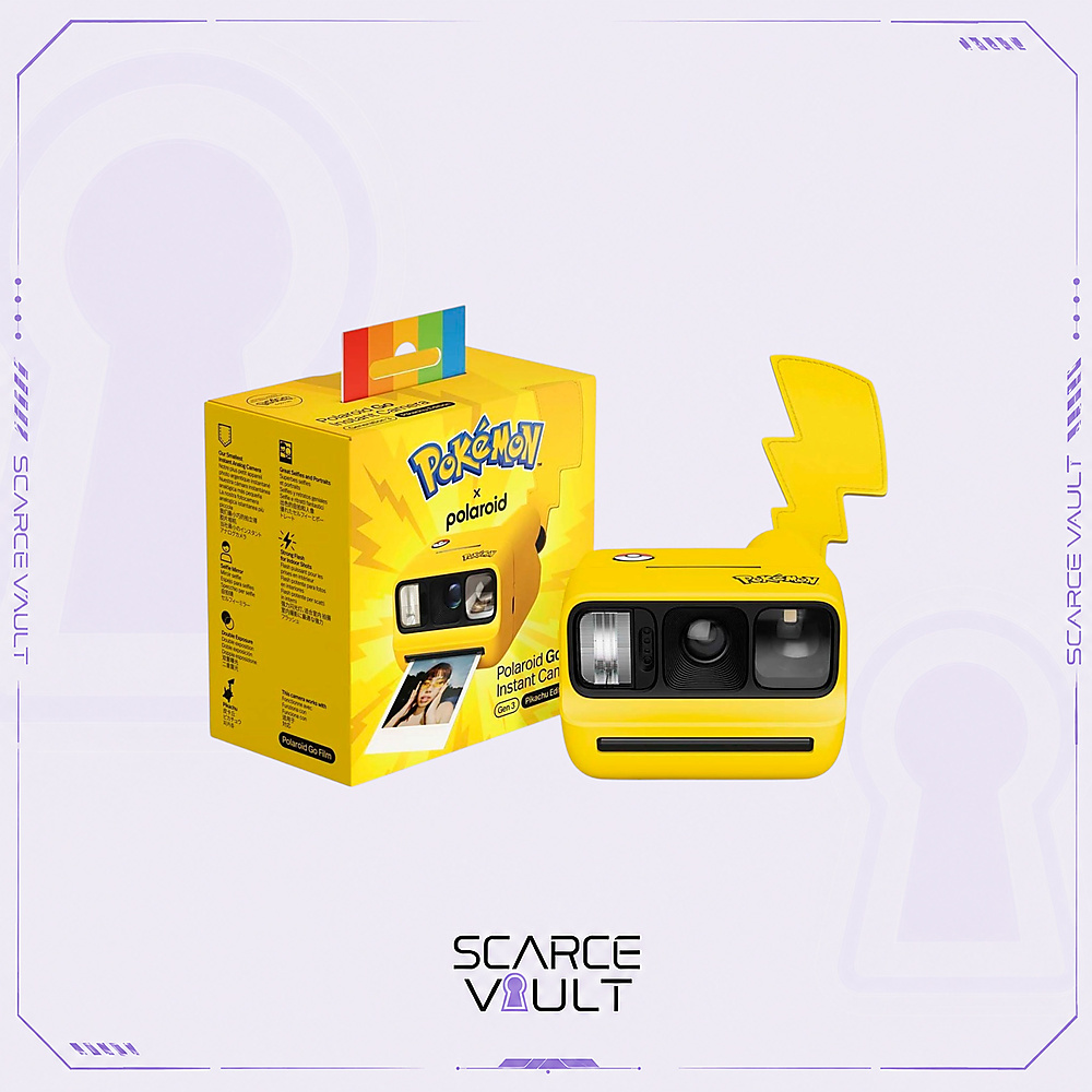 Pokémon × Polaroid: Polaroid Go Instant Camera Generation 3—Pikachu Edition