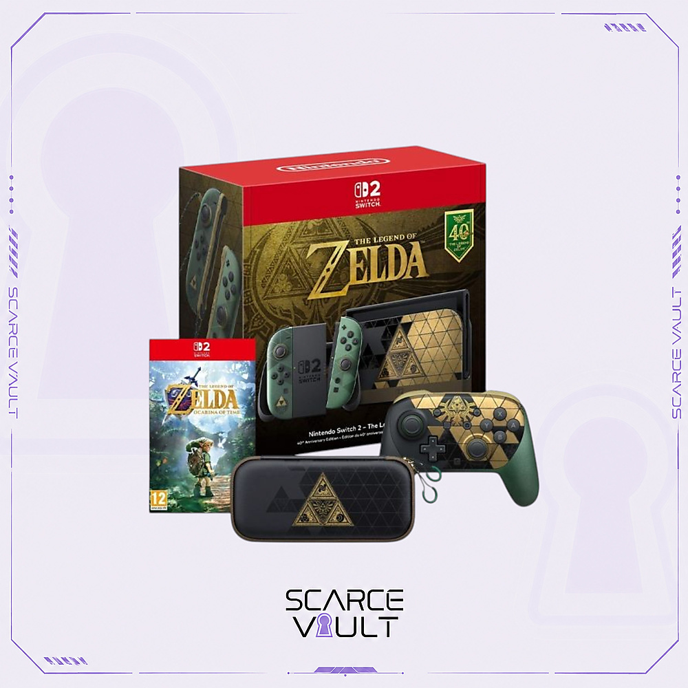 [Pre-Order 50%] The Legend of Zelda 40th Anniversary Edition Bundle
