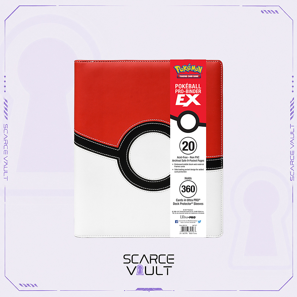 Ultra Pro - Poké Ball Premium 9-Pocket PRO-BINDER for Pokémon