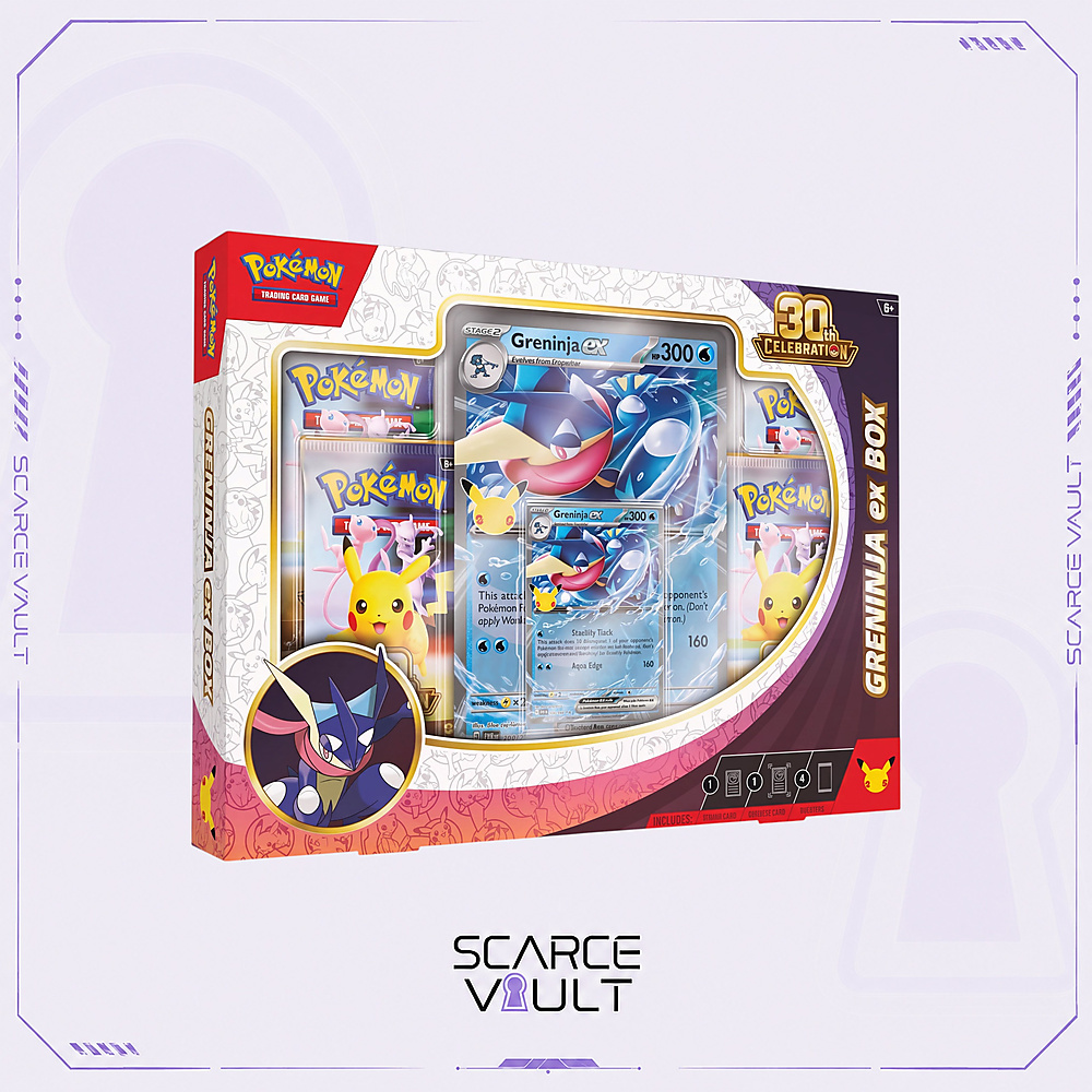 30th Celebration Greninja ex Box