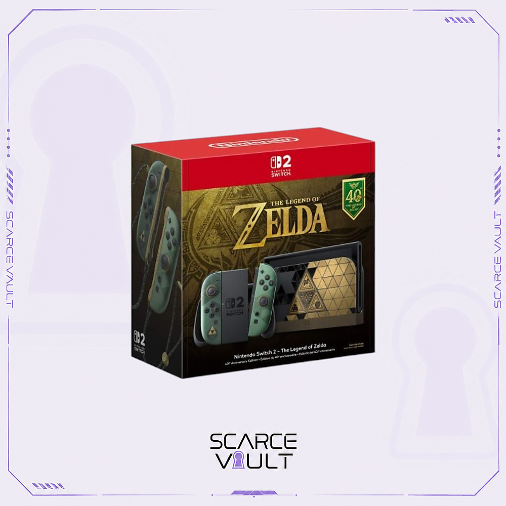 [Pre-Order 50%] The Legend of Zelda 40th Anniversary Edition Bundle