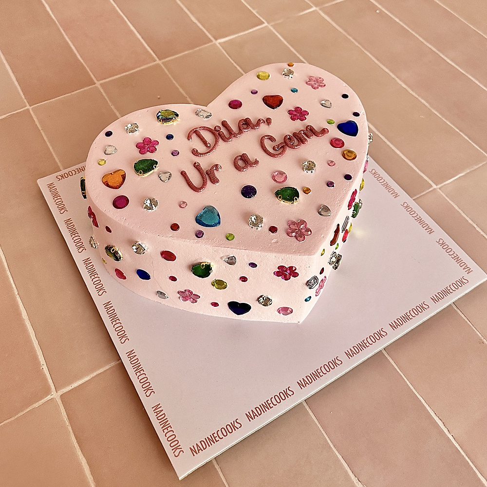 Pink Gem Heart