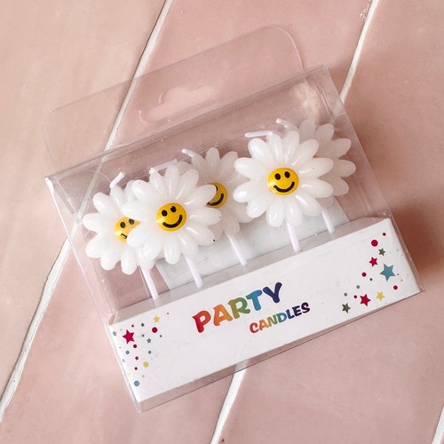 Daisy Happy Candles