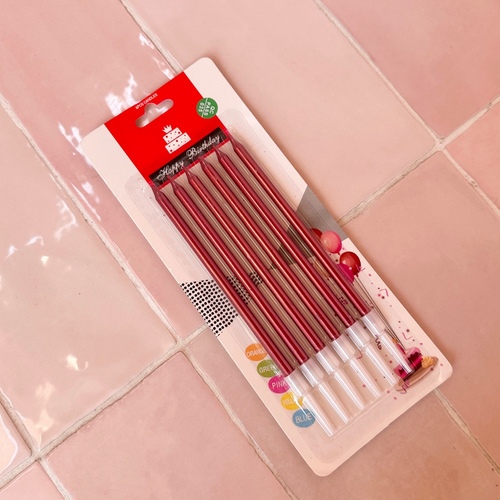 red candles