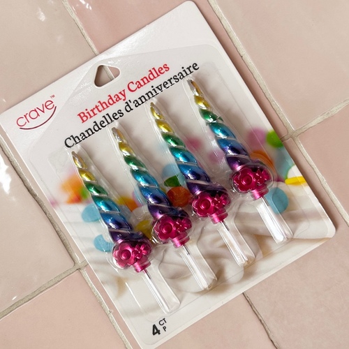 unicorn candles