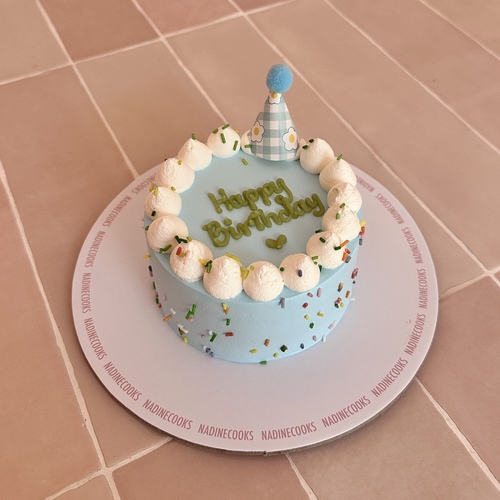 Blue Birthday Hat
