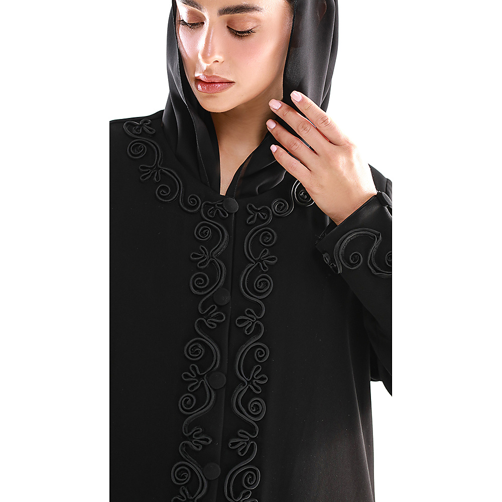عباية بتفاصيل يدويًا N2004