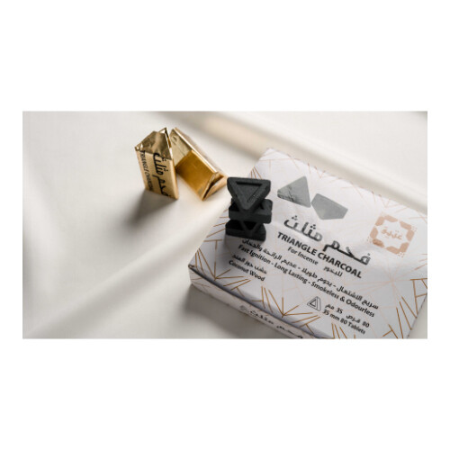 Charcoal Black Triangle