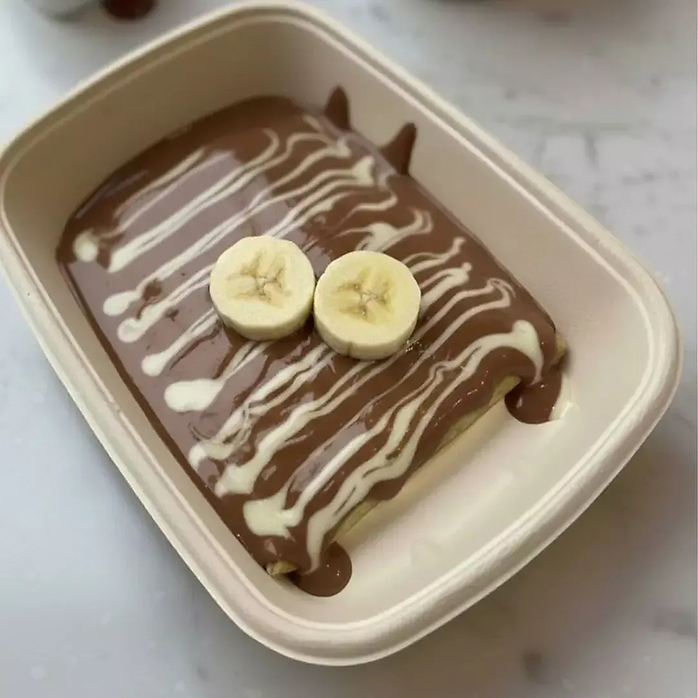 Banana crepe